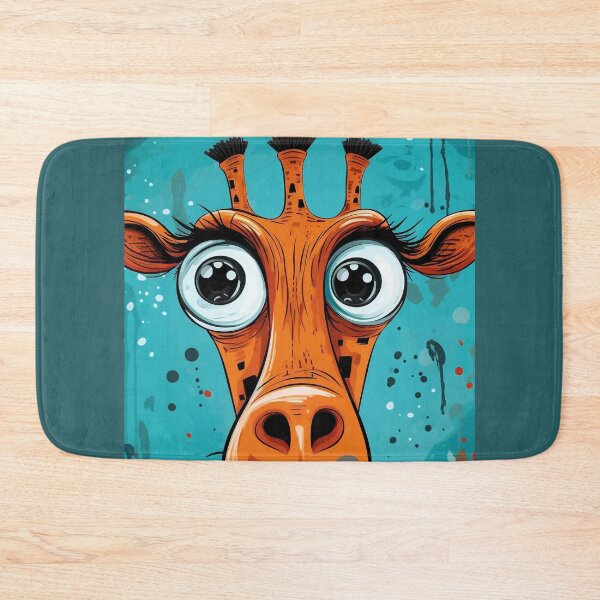 Item preview, Arabic Slang Words Pop Art Funny Comic Quote AI Generated Giraffe- بالعربي وحياة الغوالي زرافة مضحكة عبارات امثال designed and sold by FUNqoosh.