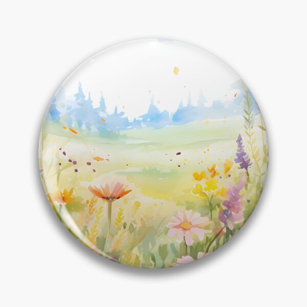 Item preview, Wildflower Wonder: A Spring Meadow in Watercolor designed and sold by Shirtastically.