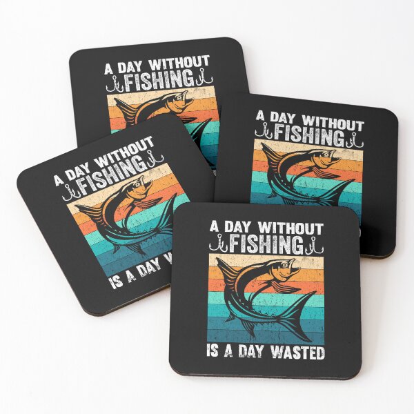 Item preview, A Day Without Fishing Is A Day Wasted Funny Fishing designed and sold by AmethystMurad.