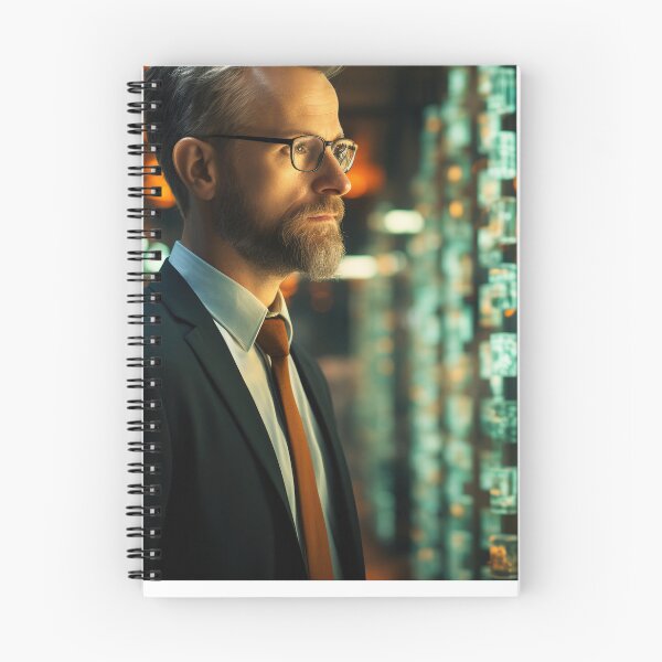 Item preview, Bio-Blockchain Auditor - Biosecurity Ledger Inspector designed and sold by TheBrainArt.