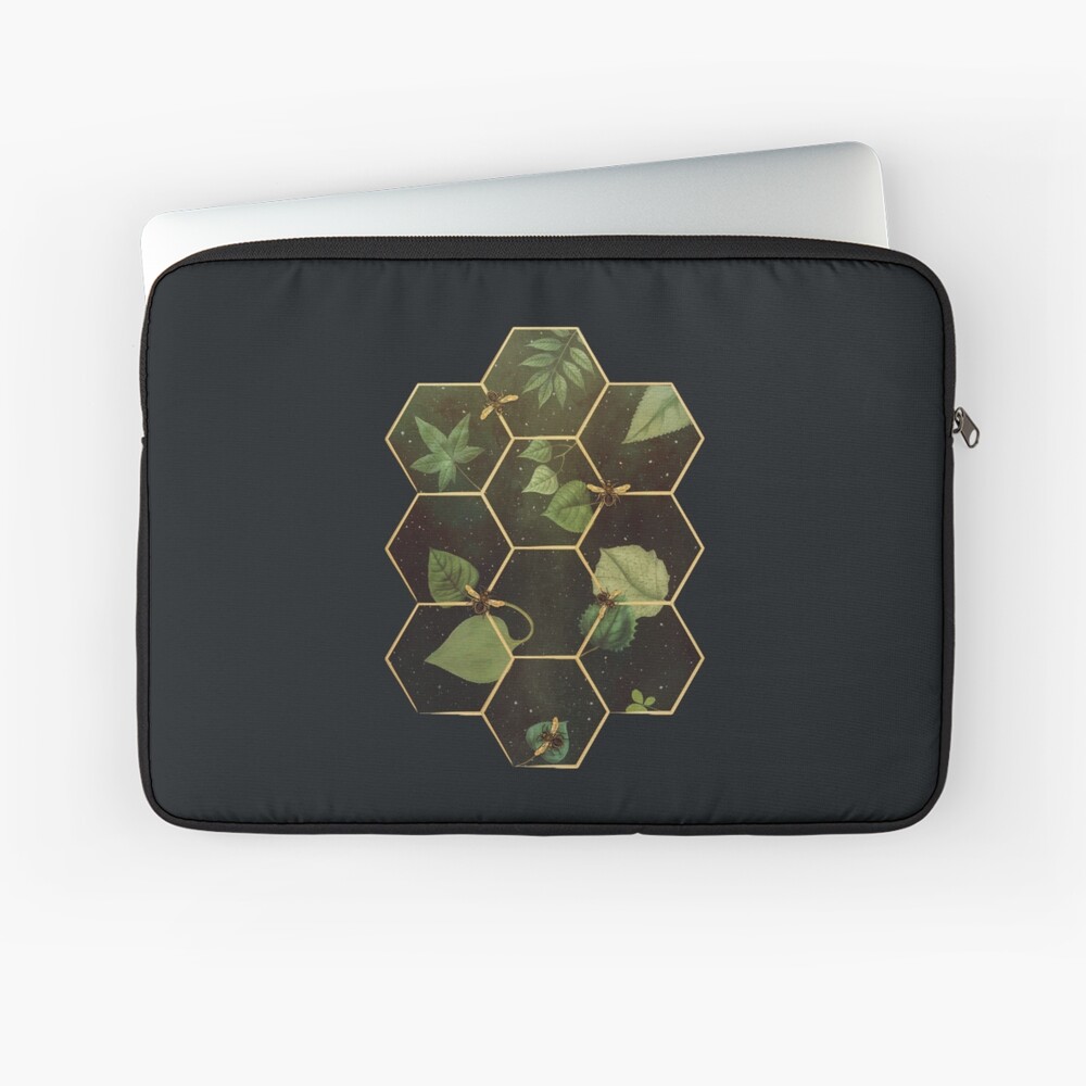 Bees in Space Laptop Sleeve