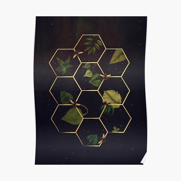 Bees in Space Poster