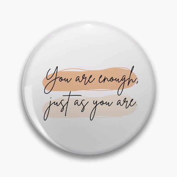 Aperçu de l'œuvre 'Vous êtes assez, tout comme vous êtes' design bohème esthétique créée et vendue par Dsharpstyle.