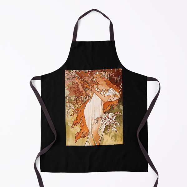 Item preview, Vintage Alphonse Mucha - Spring 1896 Art Nouveau iPhone Case 	 designed and sold by djewgcibqds93.