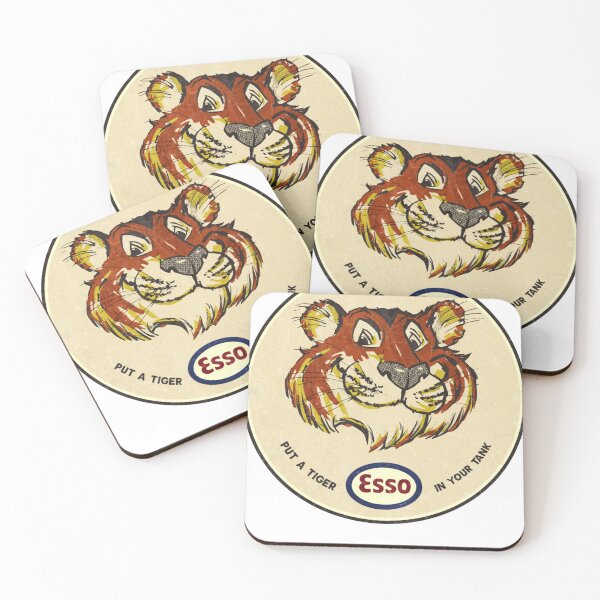 Item preview, Tiger Esso Vintage Oil Company Classic  designed and sold by AvaFerry.