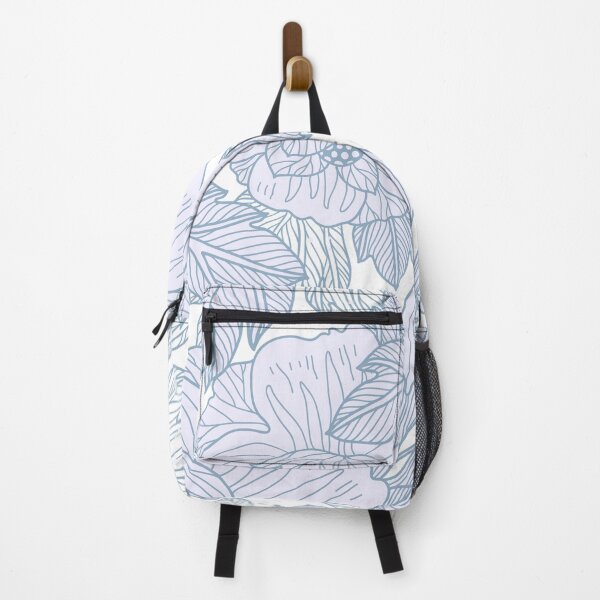 Item preview, Blue floral pattern designed and sold by otyliadesign.