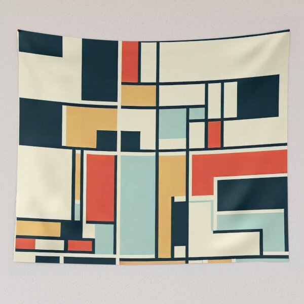 Item preview, Bauhaus pattern designed and sold by Donkey's Salad.