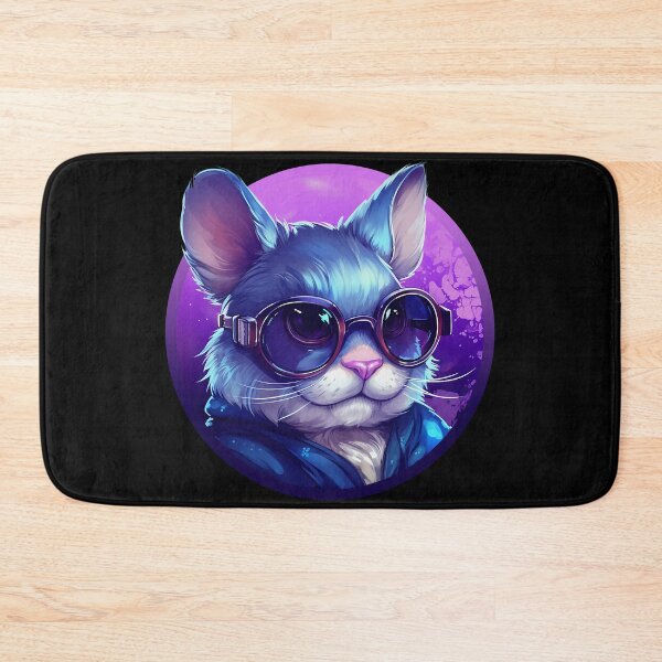 Artikelvorschau, Katze in runder Brille entworfen und verkauft von Selfion.