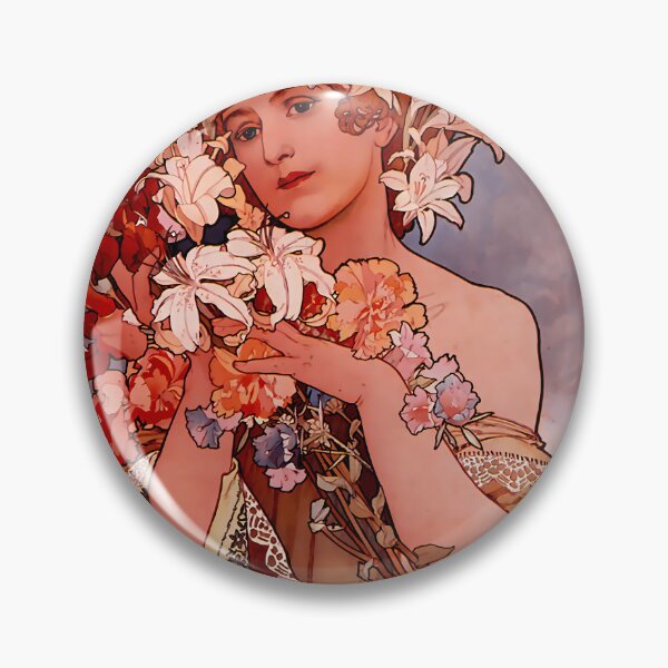 Item preview, Vintage Alphonse Mucha 1900 Art Nouveau 	 	 designed and sold by djewgcibqds93.
