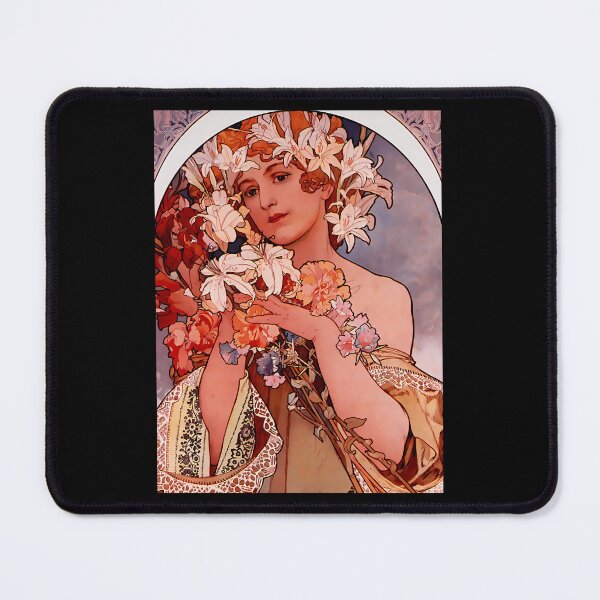 Item preview, Vintage Alphonse Mucha 1900 Art Nouveau 	 	 designed and sold by djewgcibqds93.