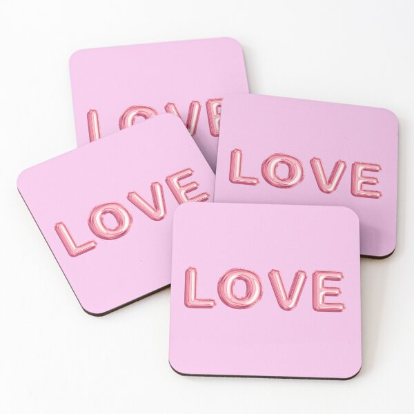 Item preview, Pink Love balloons designed and sold by otyliadesign.