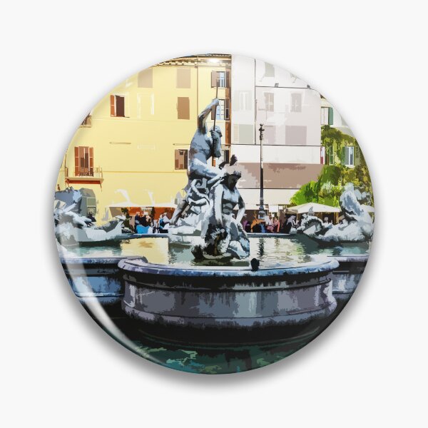 Item preview, Piazza Navona Fountain Square, Rome Italy - A Captivating Oasis of Baroque Splendor designed and sold by Anuchartl.