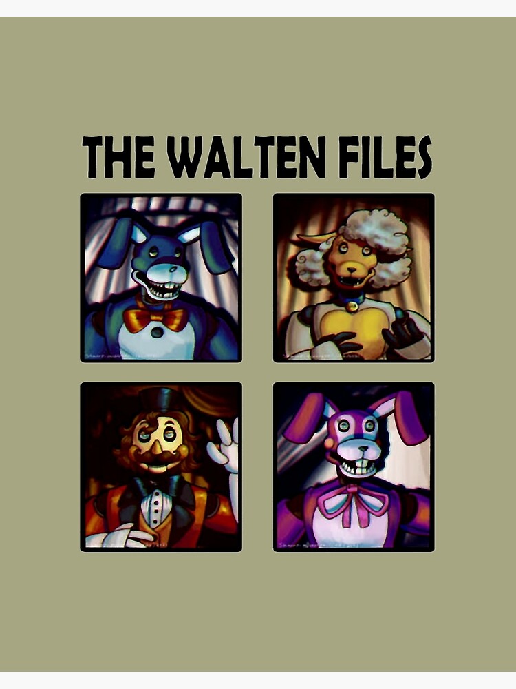 the walten files four Sticker for Sale by RBTP10
