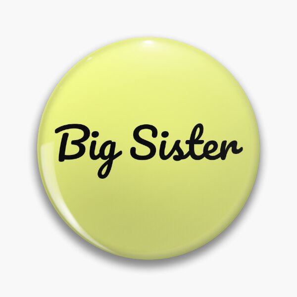 Item preview, 'Big Sister' written in monochrome script font. designed and sold by All-Names.