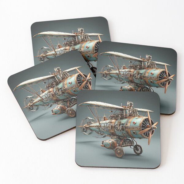 Item preview, Steampunk Biplane designed and sold by DjangosShack.
