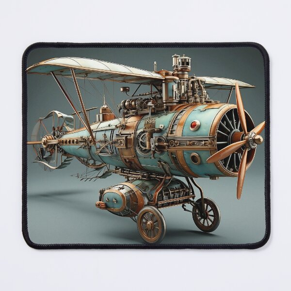 Item preview, Steampunk Biplane designed and sold by DjangosShack.