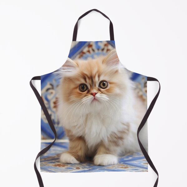 Item preview, Cute Persian Kitten -Tile background designed and sold by Liljinkzy.