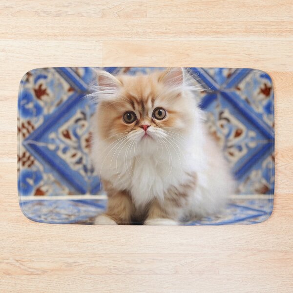 Item preview, Cute Persian Kitten -Tile background designed and sold by Liljinkzy.