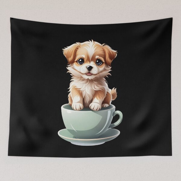 Item preview, Teacup Puppy Cute designed and sold by design-animals.
