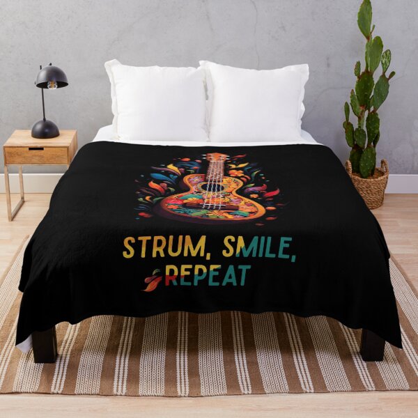 Item preview, Ukulele - Strum, smile, repeat designed and sold by the99thstudio.