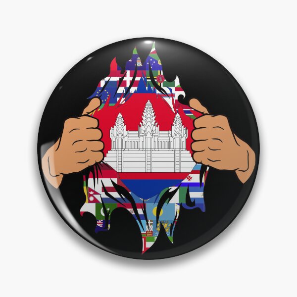Item preview, Cambodia flag, Cambodian Flag designed and sold by Flag Outfit.