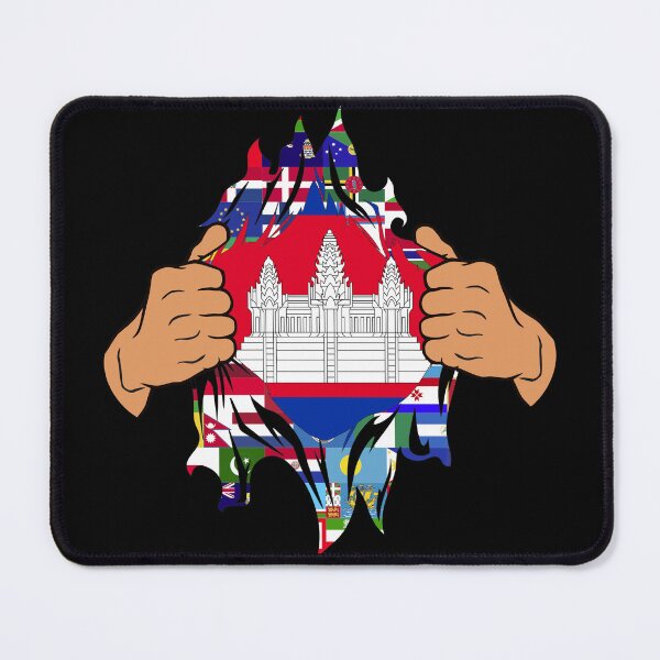 Item preview, Cambodia flag, Cambodian Flag designed and sold by Flag Outfit.