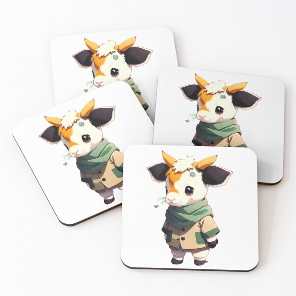 Item preview, Cute Cow Traveler in a Coat designed and sold by DanisPokeShop.