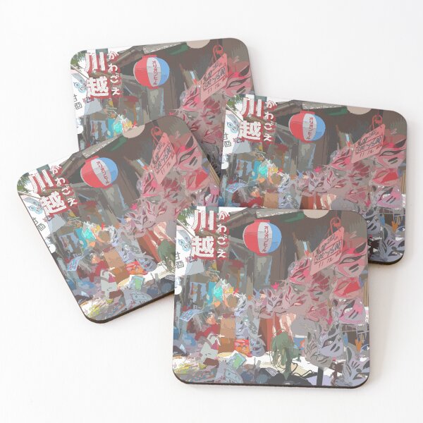 Item preview, Kawagoe Dagashi Street Candy Stall Japan Travel Art  designed and sold by AnnaYenardi.