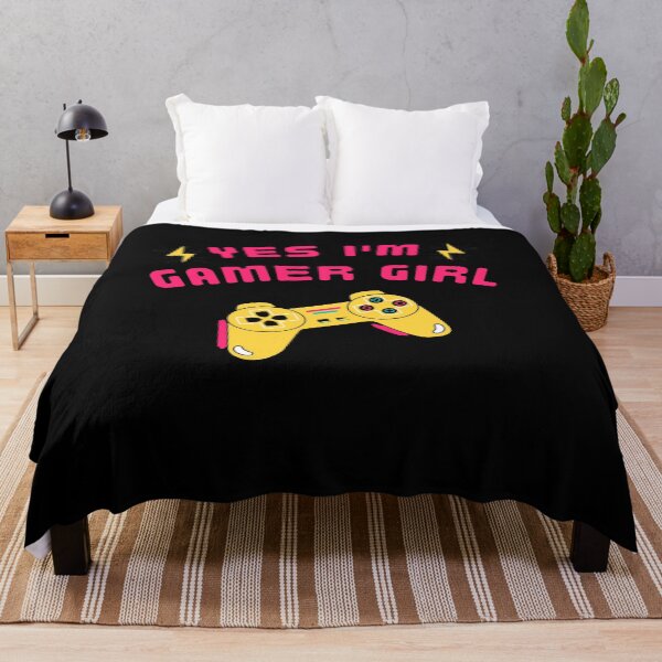 Item preview, Yes Im a gamer girl playing game designed and sold by Mateusz Majcherek.