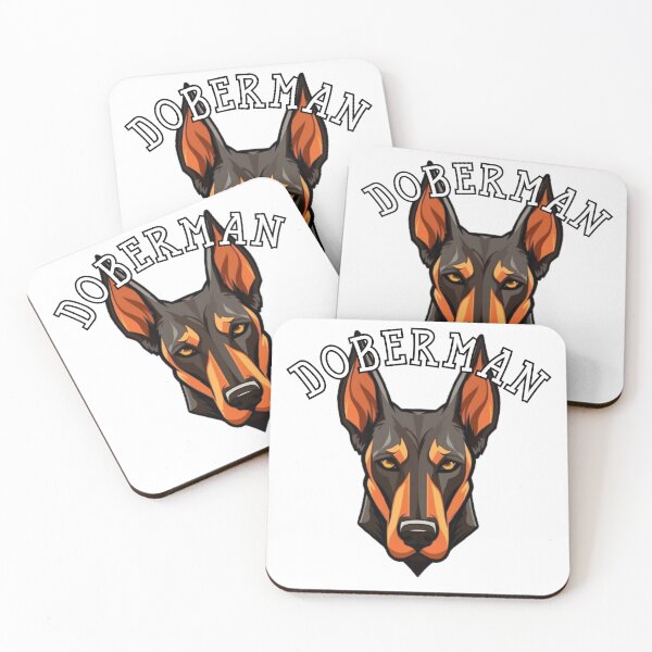 Item preview, natural ear Doberman designed and sold by Tee Studio.