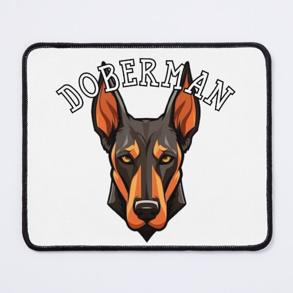 Item preview, natural ear Doberman designed and sold by Tee Studio.