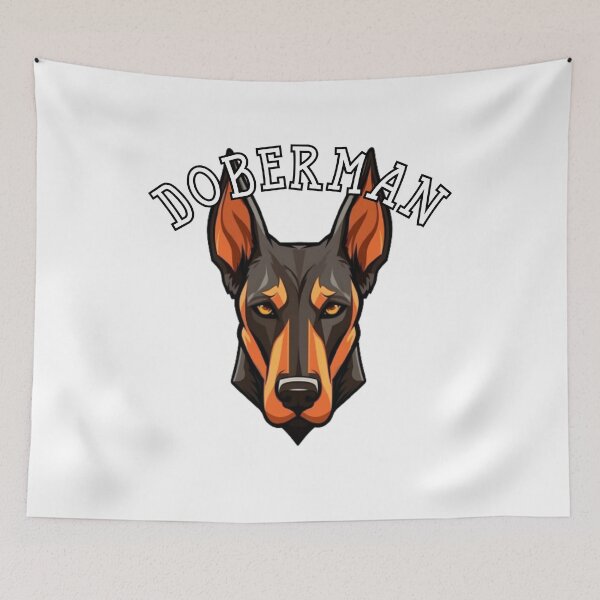 Item preview, natural ear Doberman designed and sold by Tee Studio.