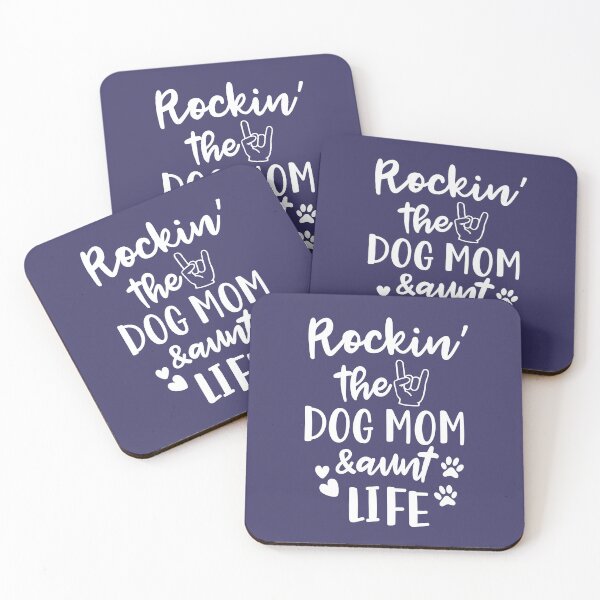 Item preview, Rockin' the dog mom and aunt life designed and sold by byzmo.