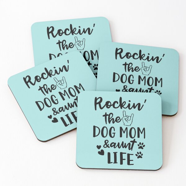 Item preview, Rockin' the dog mom and aunt life designed and sold by byzmo.