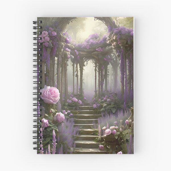 Item preview, Purple Fairy Forest designed and sold by WaryTales.