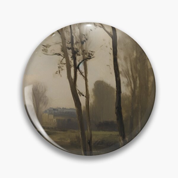 Item preview, Scandinavian Mystic Riverside Soft Tones Swedish Landscape Art Serene Nordic Waterscape designed and sold by nordicdesignswe.