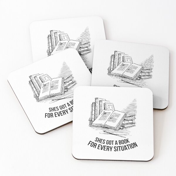 Item preview, Shes got a book for every situation designed and sold by Mateusz Majcherek.