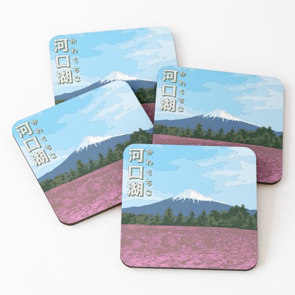 Item preview, Kawaguchiko Shibazakura Mount Fuji Japan Travel Art  designed and sold by AnnaYenardi.