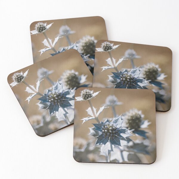 Item preview, maritime blue thistle designed and sold by Nebulae-Art.