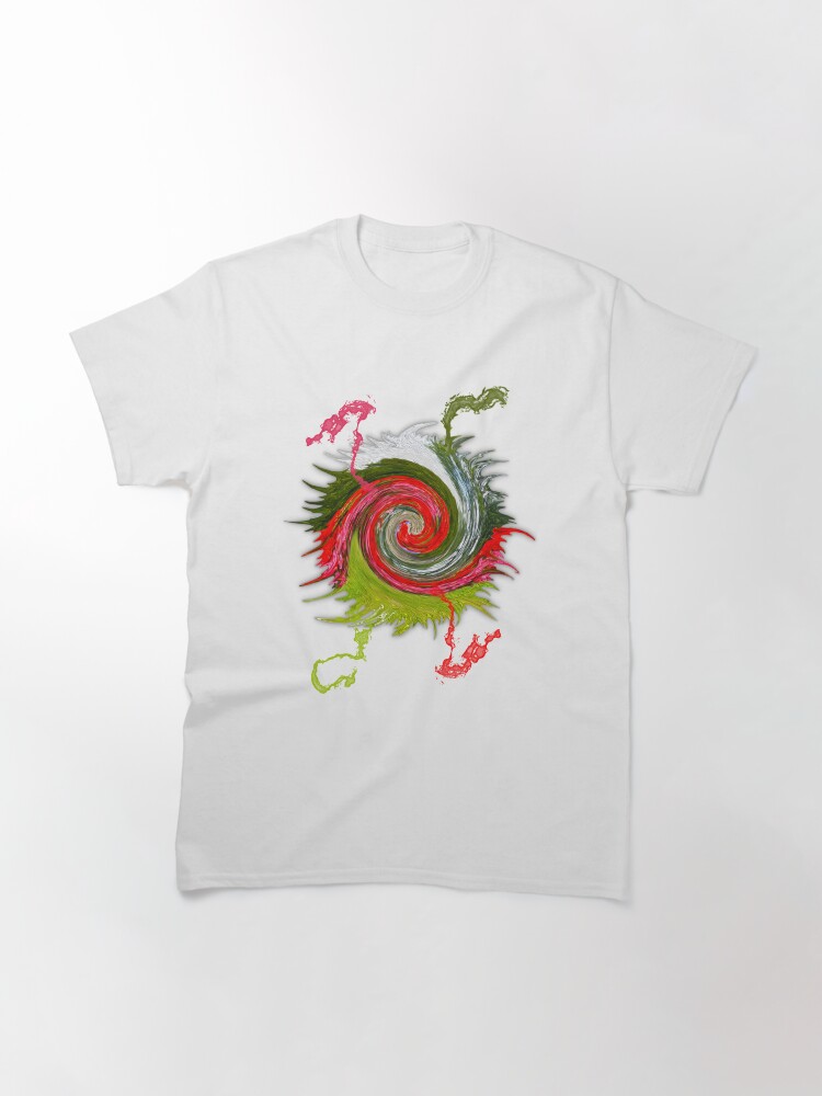 Thumbnail 3 of 7, Classic T-Shirt, Whirlpool Splash designed and sold by hereandback.