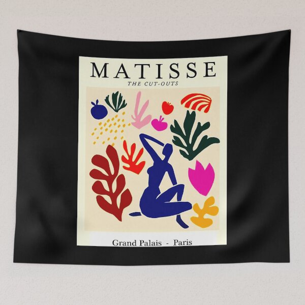Item preview, GRAND PALAIS  Vintage Matisse The Cut Outs Exhibit Advertising Print   1	 designed and sold by gaweshalmuezy.