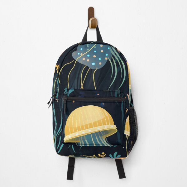 Item preview, Mystical Midnight Serenade: Ocean Jellyfish Pattern designed and sold by aiartbay.