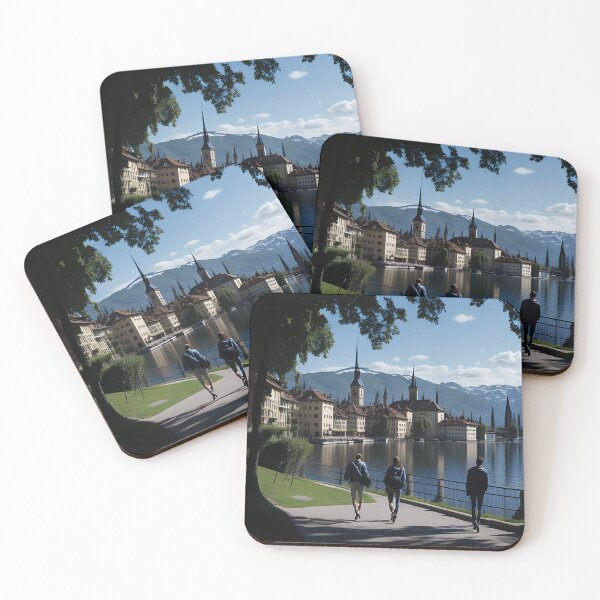 Item preview, Zurich's Hidden Gem | the Enchanting Lakefront designed and sold by BlareBlare.