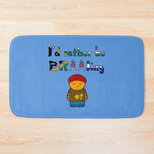 Item preview, I'd rather be braaiing designed and sold by SolidEarthArt.