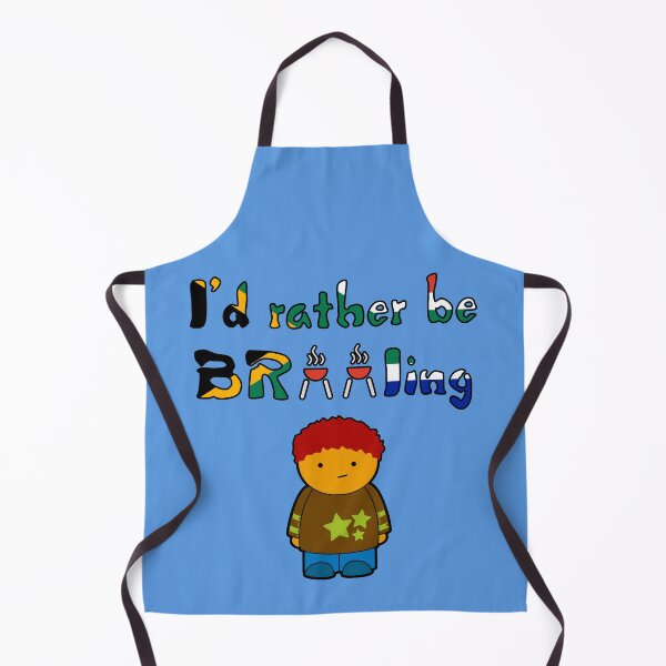 Item preview, I'd rather be braaiing designed and sold by SolidEarthArt.