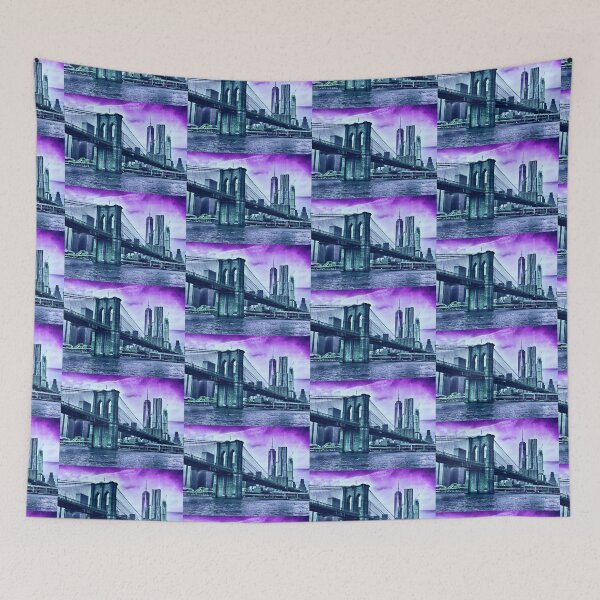 Item preview, Purple skyscrapers designed and sold by Vasa23.