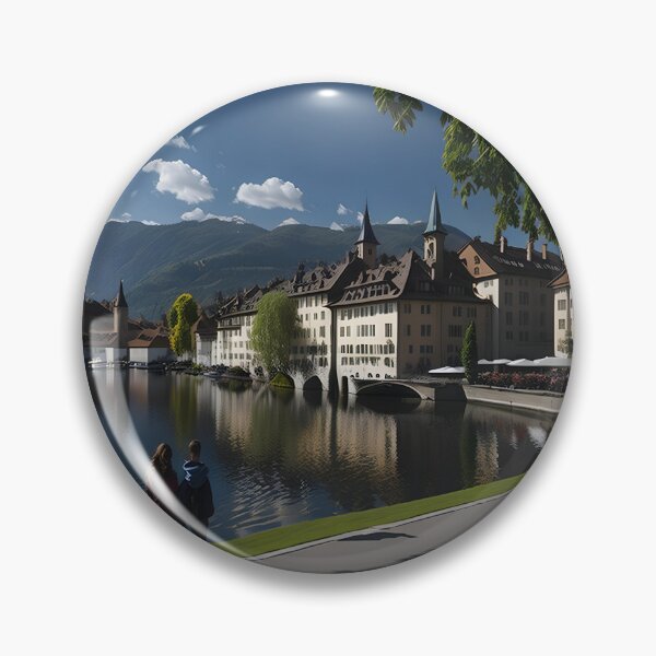 Artikelvorschau, Serene Reflections | Captivating Lake Zurich, Switzerland entworfen und verkauft von BlareBlare.