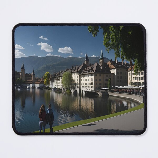 Item preview, Serene Reflections | Captivating Lake Zurich, Switzerland designed and sold by BlareBlare.