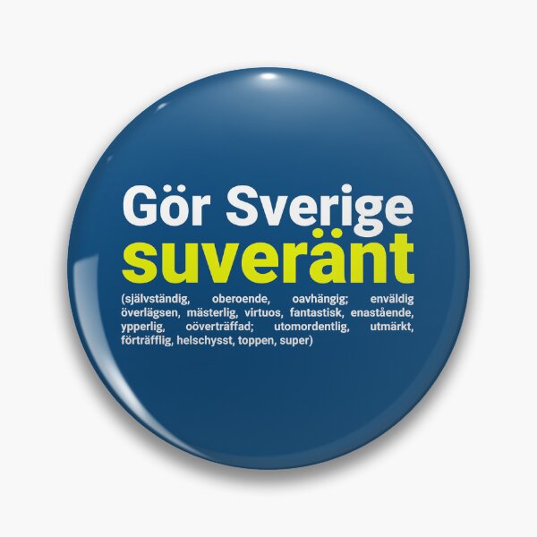 Artikelvorschau, Gör Sverige suveränt entworfen und verkauft von PartietRiket.