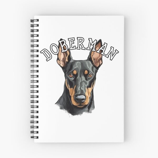 Item preview, natural ear Doberman designed and sold by Tee Studio.
